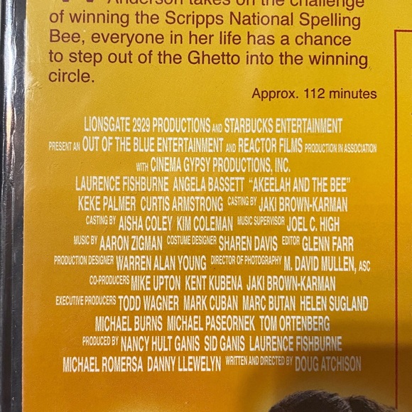 AKEELAH AND THE BEE—Feature Films For Families DVD—New in Original Packaging - Picture 4 of 6